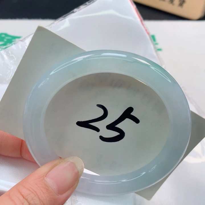 翡翠手镯未镶嵌圆57