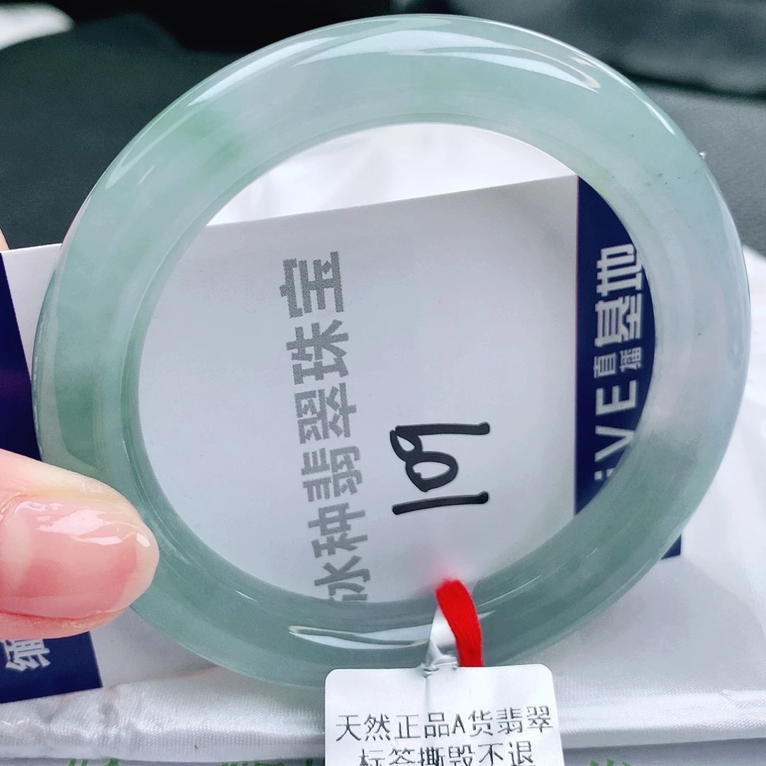 翡翠未镶嵌手镯缅甸天然a货翡翠