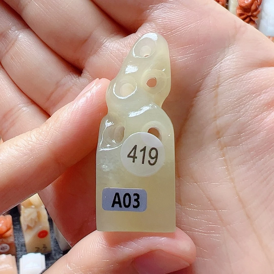 寿山石印石包刻字419