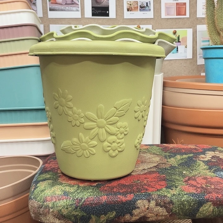 浮雕口18绿色2个无拖