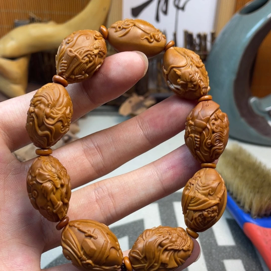 橄榄核手串/手链橄榄核雕工艺手串5119