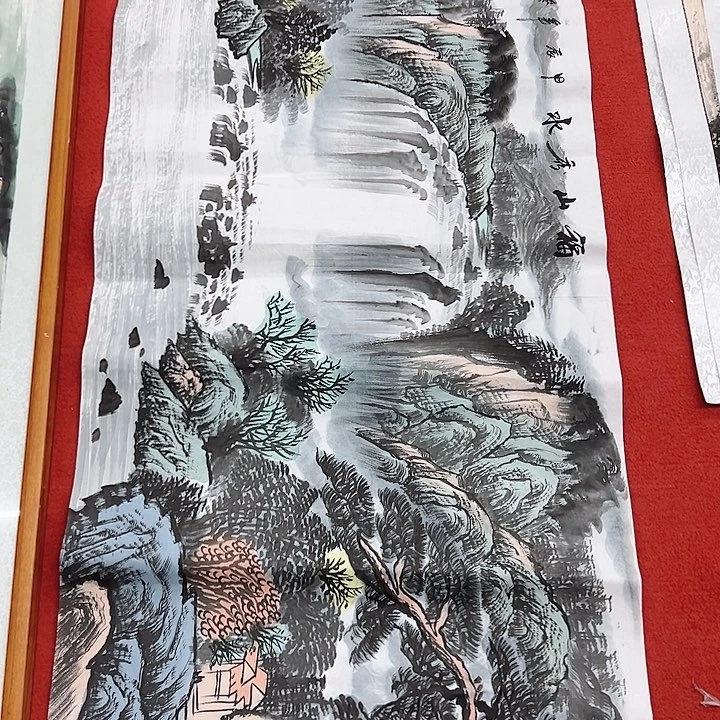 国画新年愿望希望所有美好如期