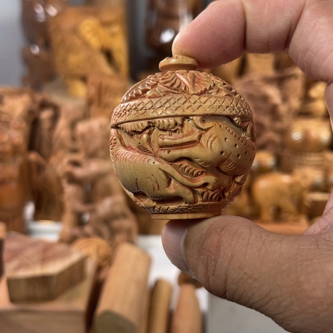 用***3檀香木无事牌老山檀香