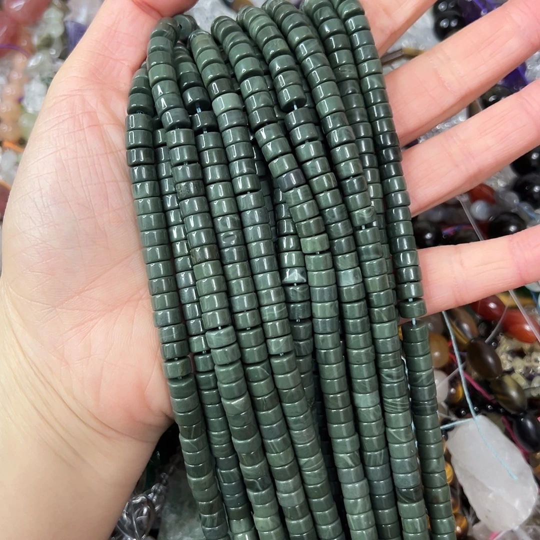 玛瑙/玉髓未镶嵌珠宝半成品，A级卡6牛油果阿拉直切一条