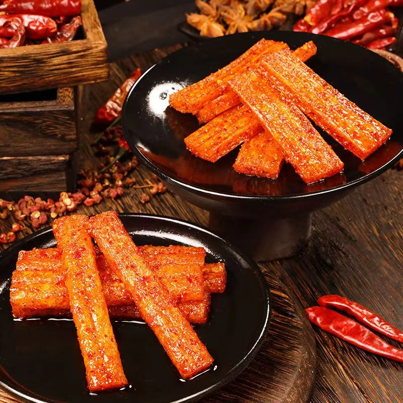 思乡山双响棒大面筋组合零食儿时经典辣条