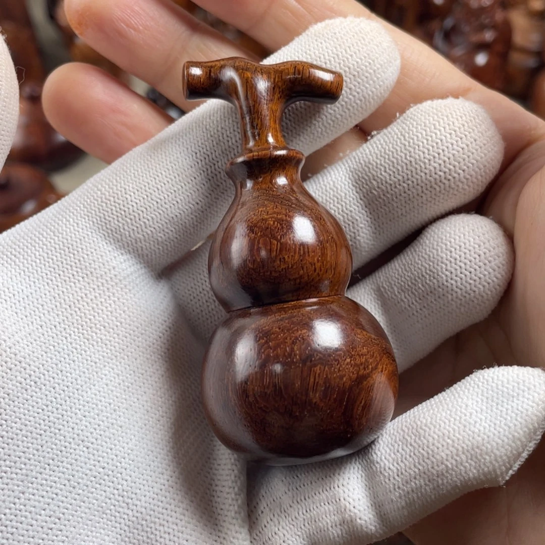 黄花梨/降香黄檀葫芦把件