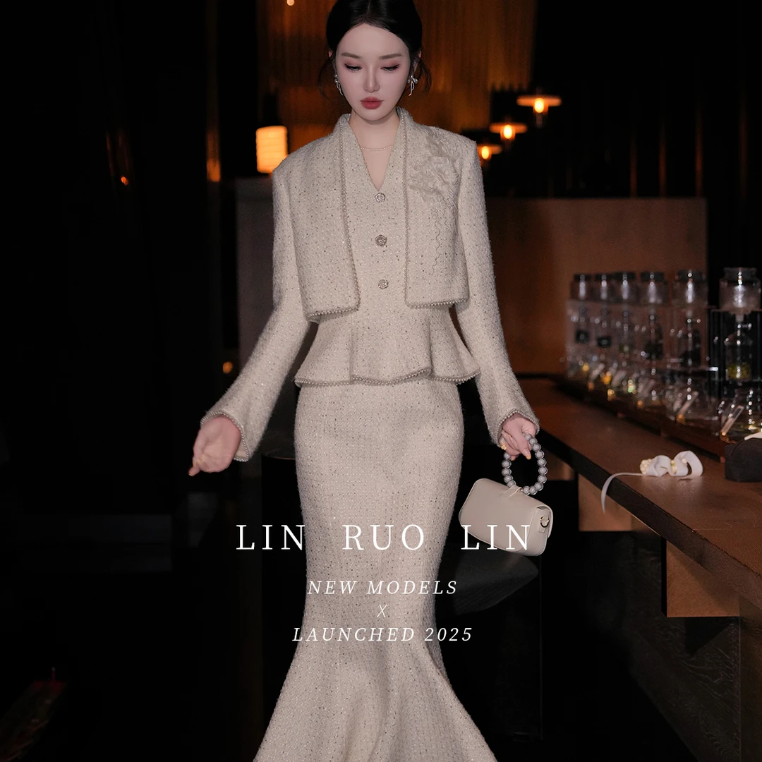 LRL【白金秀场】气质名媛风小香风淑女四件套RL13131060-RL13131061