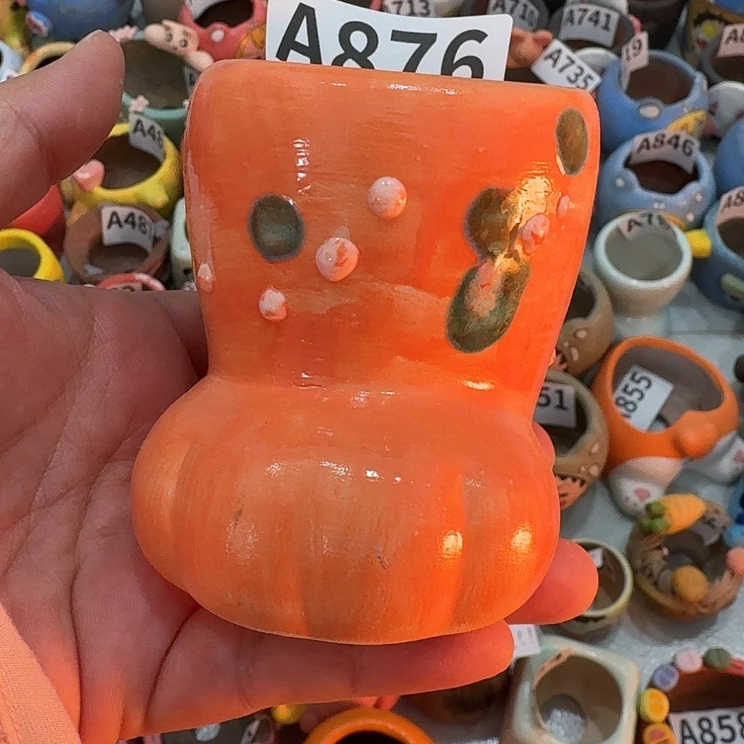 陶瓷手工瑕疵多肉花盆