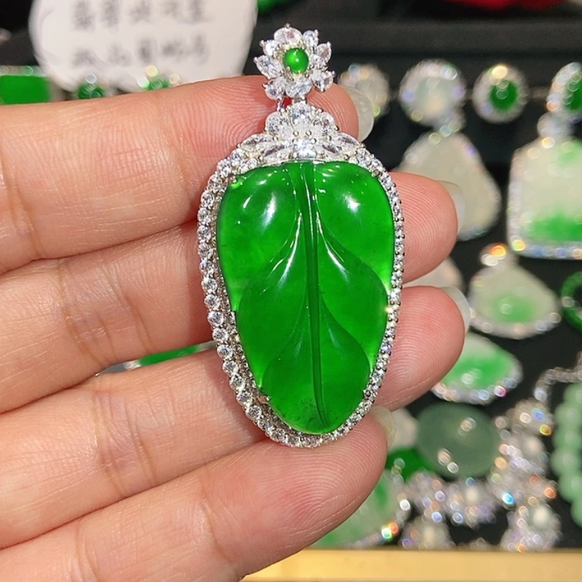 【闪购商品】颈饰未镶嵌翡翠天然翡翠