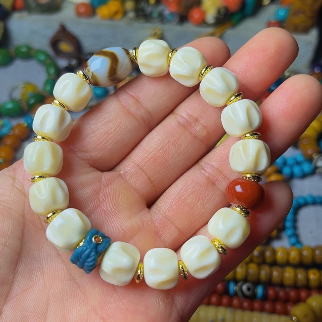 【闪购商品】颈饰玻璃普提手串/普提108