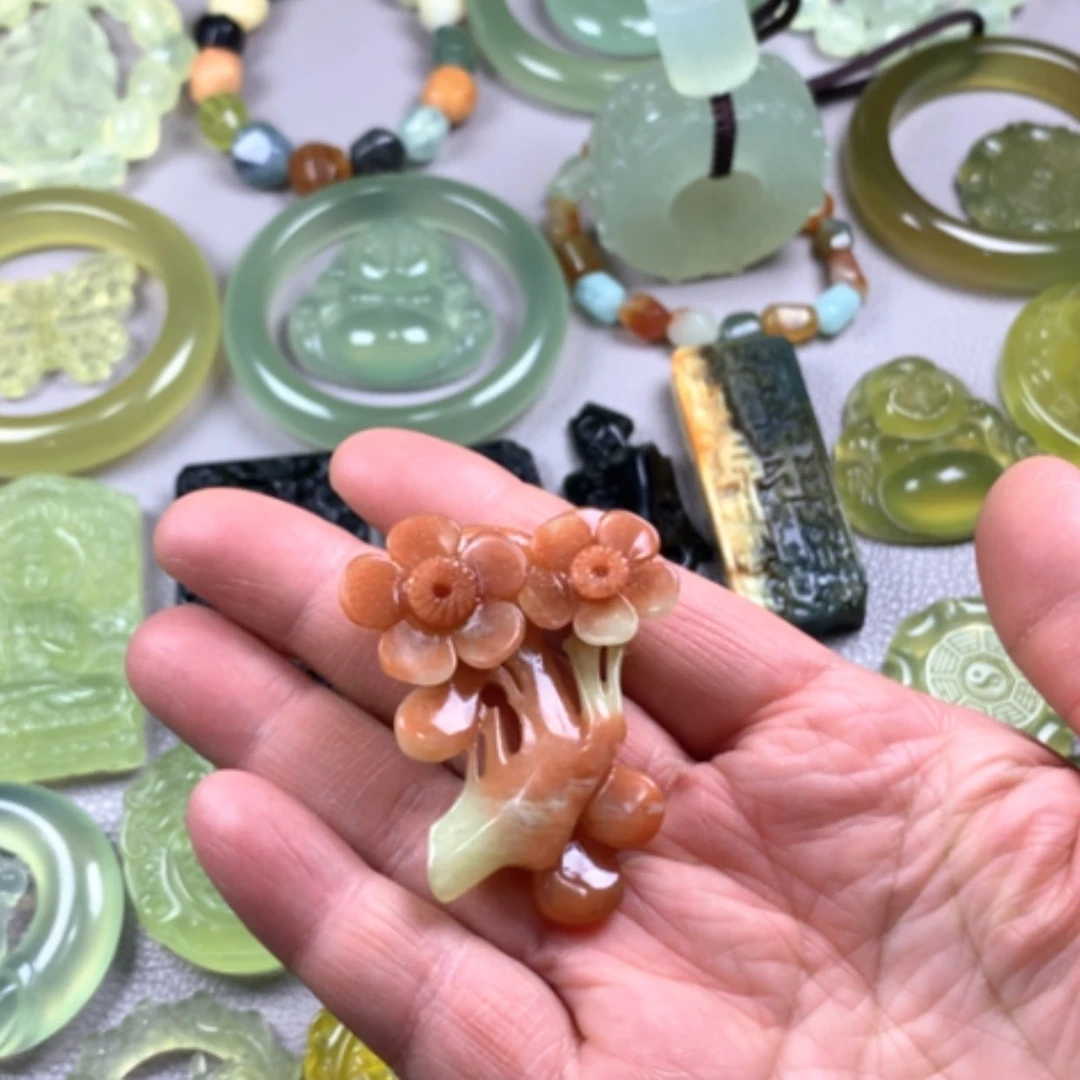 【闪购商品】未镶嵌蛇纹石玉2025新款岫玉