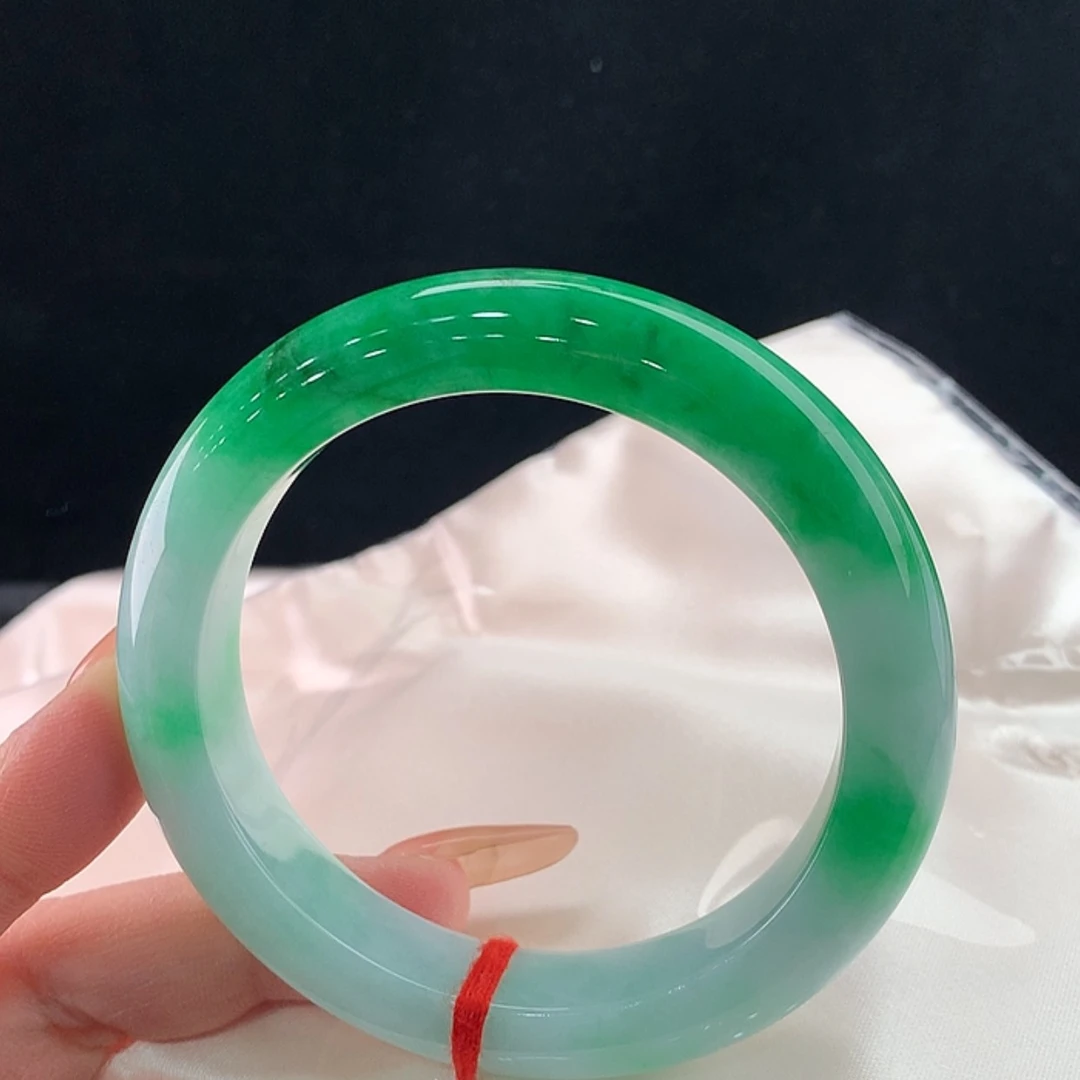 【闪购商品】未镶嵌手镯翡翠59.6，59/60