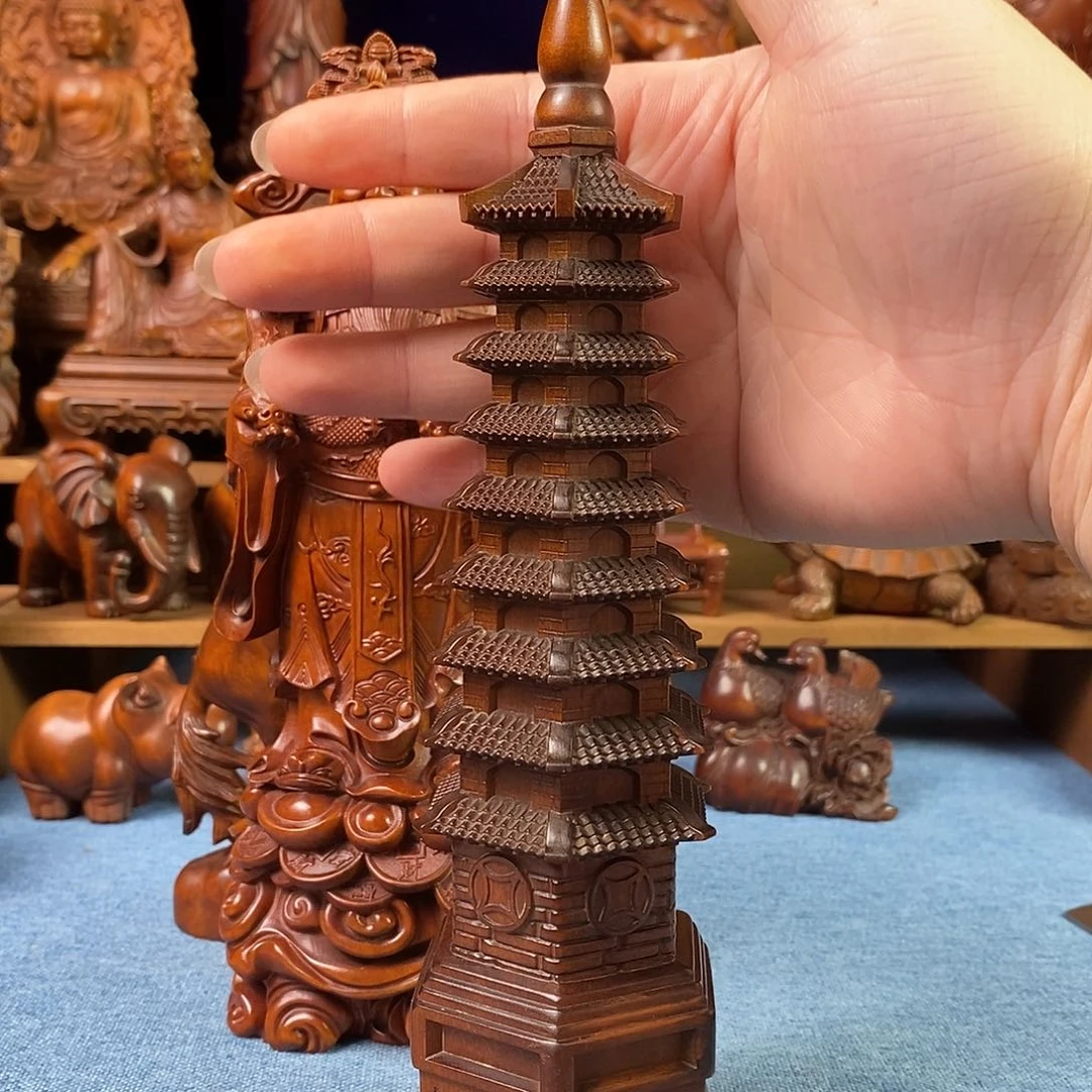 木我****?小叶黄杨木工艺品