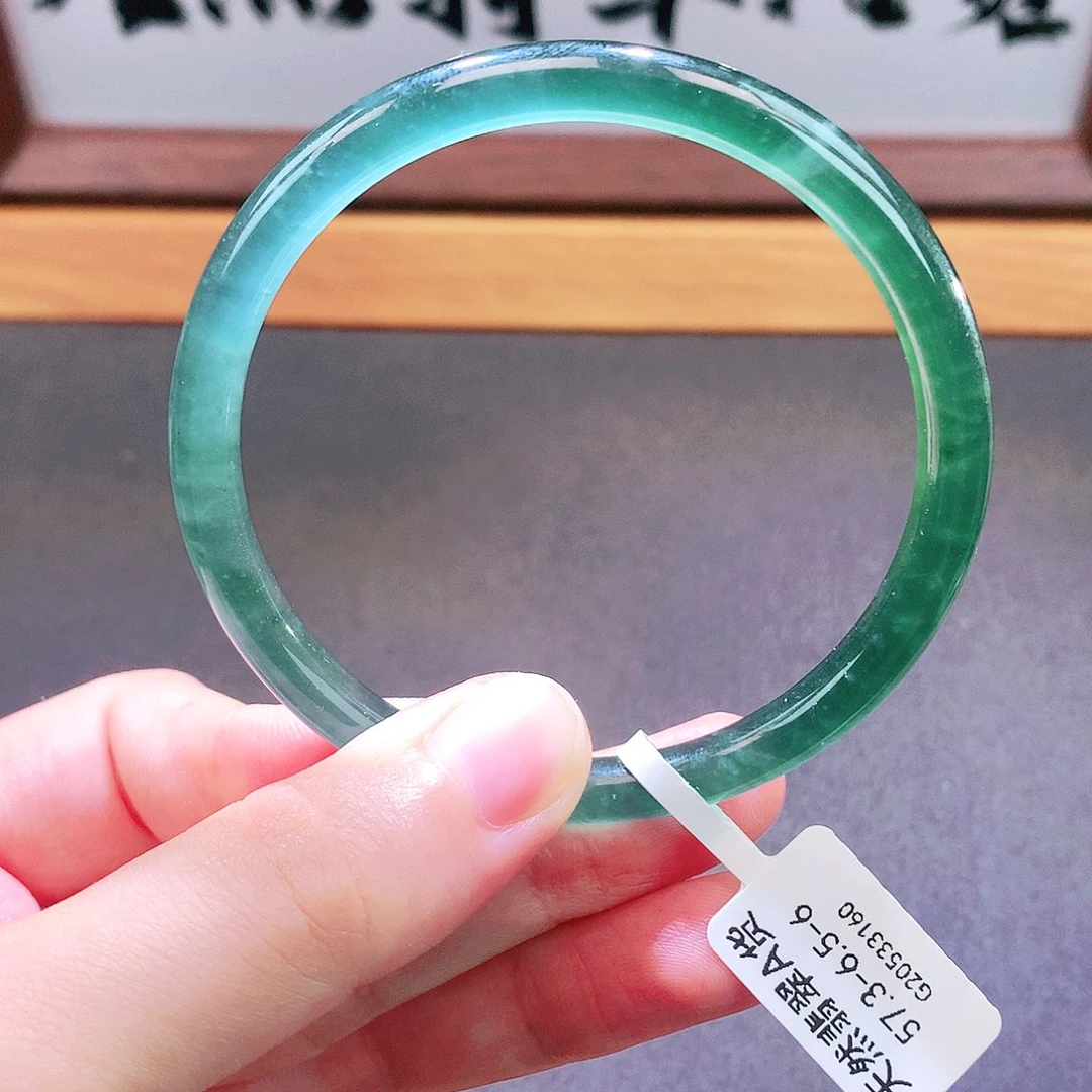 翡翠未镶嵌手镯天然翡翠