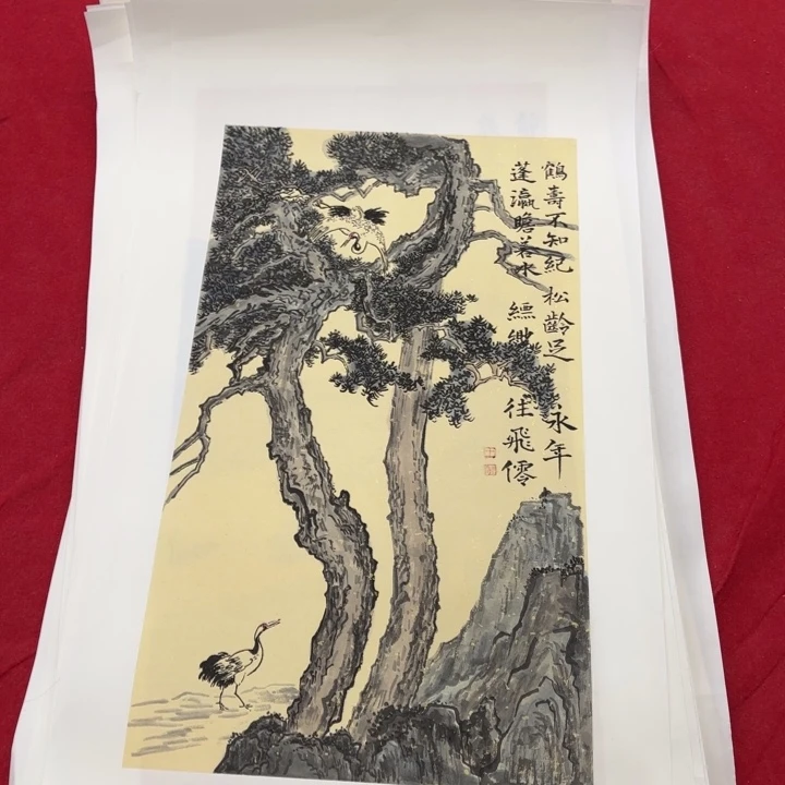国画花鸟的故事也很