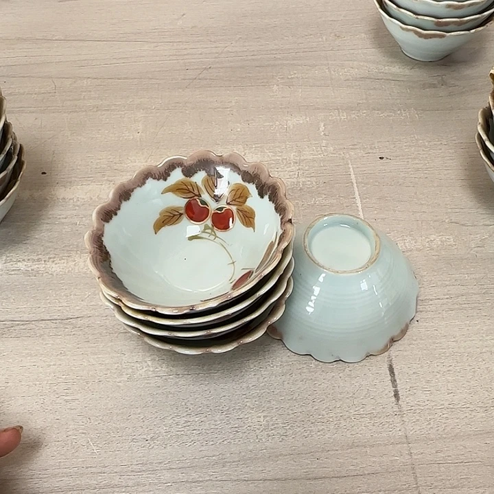 瓷片茶道具工艺品
