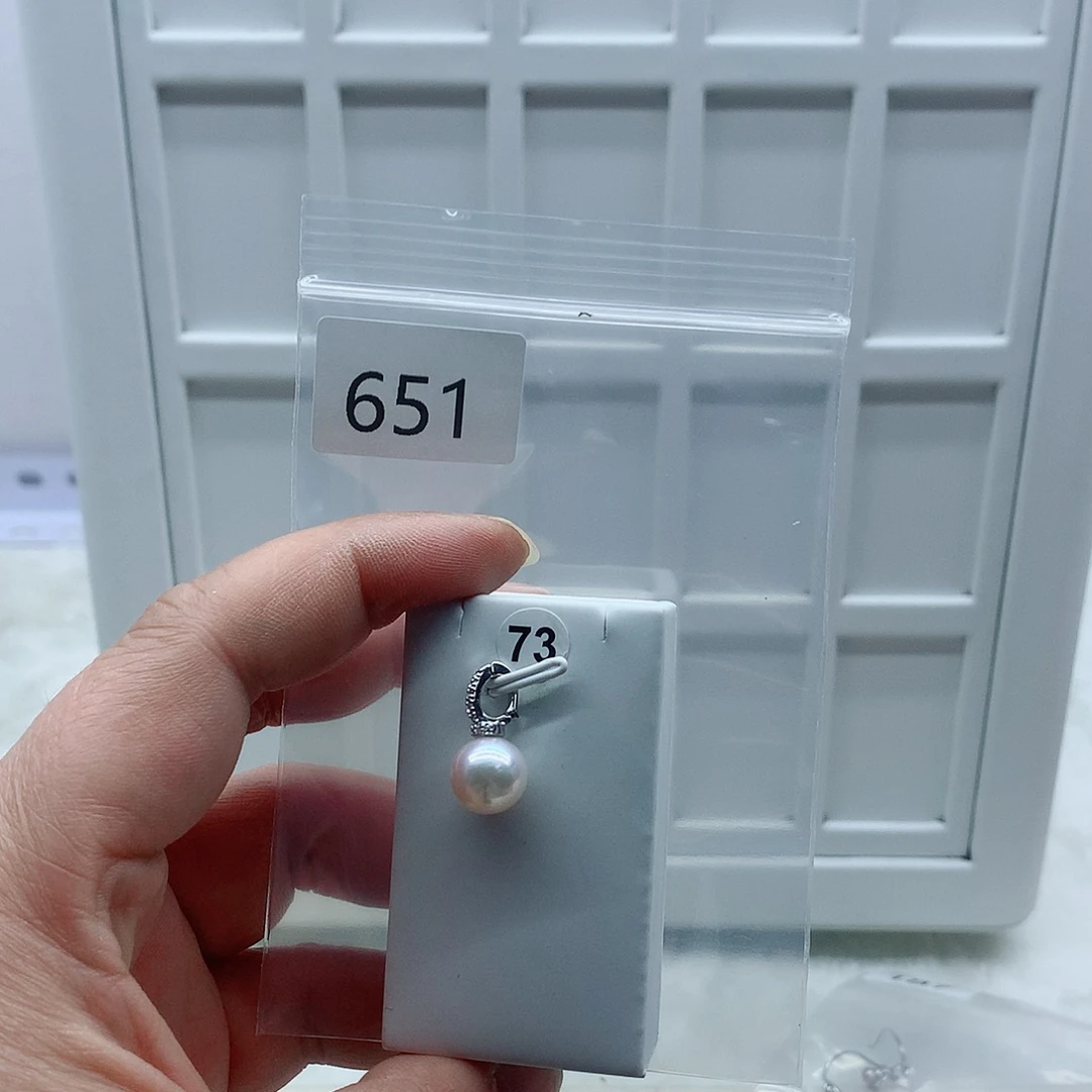 吊坠(不含链)淡水珍珠合金