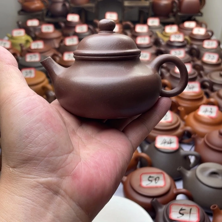 紫砂茶壶宜兴紫砂全手工