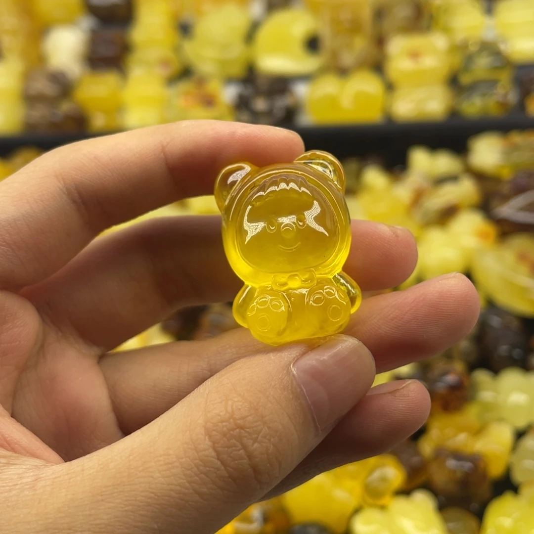琥珀未镶嵌裸石天然琥珀蜜蜡