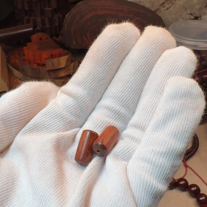 小叶紫檀把件林**杏葫芦