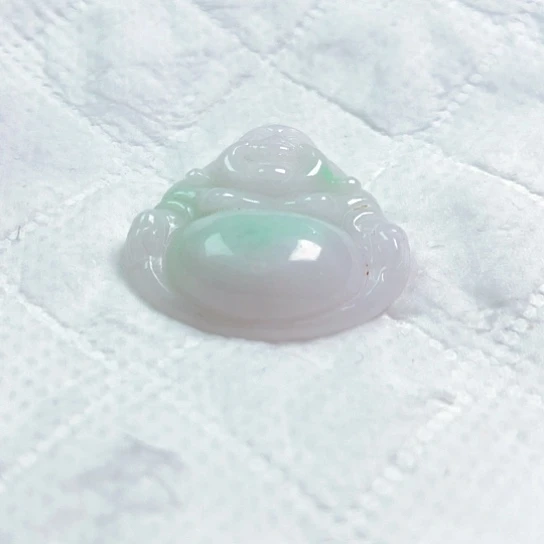 翡翠颈饰未镶嵌李*清吊坠