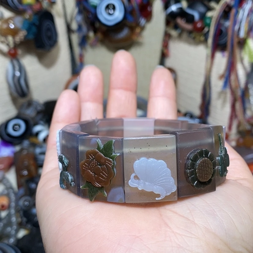 【闪购商品】未镶嵌手链玛瑙/玉髓?**?