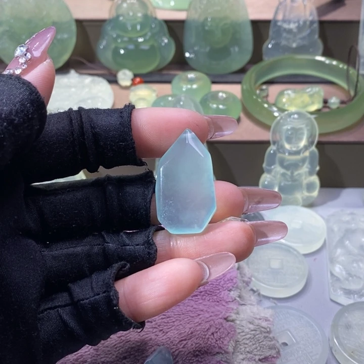 岫玉吊坠未镶嵌用****7