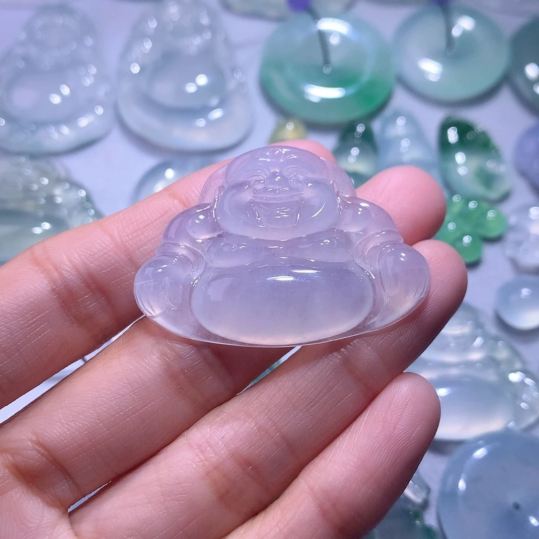 【闪购商品】翡翠颈饰未镶嵌佛