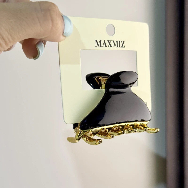 东大门 韩国BY家茉莉系列轻奢简约高级小抓夹2044