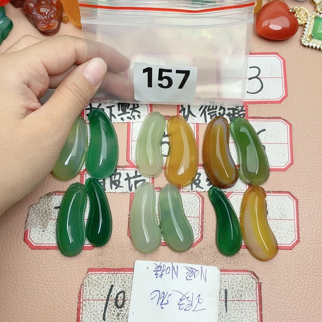 合金颈饰玛瑙/玉髓（**）