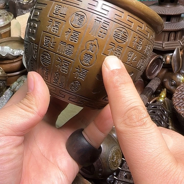 铜器办公室茶室摆件