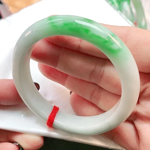 未镶嵌手镯翡翠正圈2494