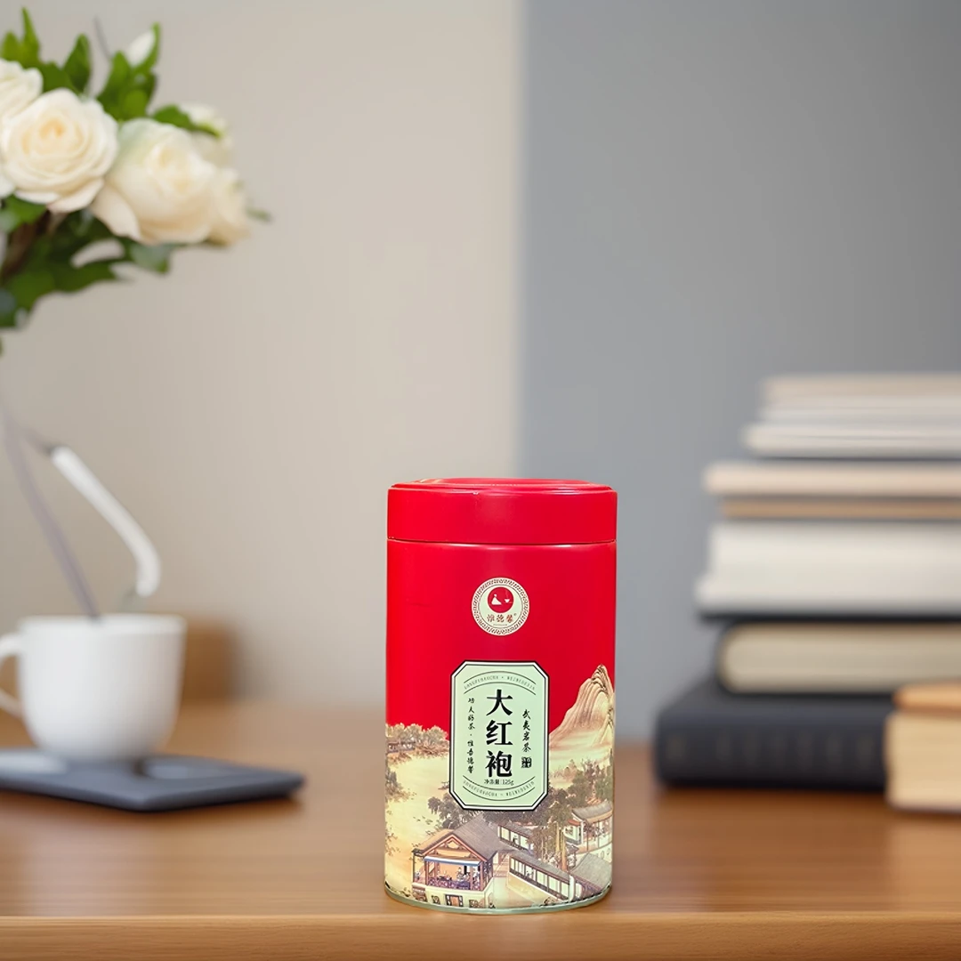 惟德馨唐韵大红袍 醇香型乌龙茶 福建武夷山大红袍岩茶叶125g送礼