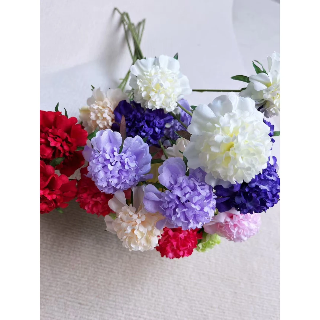 淞虫草花仿真花假花花束摆件家居客厅餐桌摆设装饰花婚庆手捧花