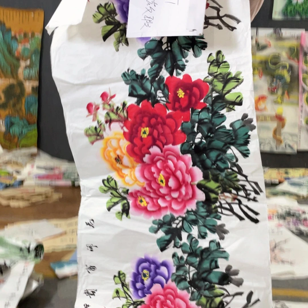 国画国画作品画心一张