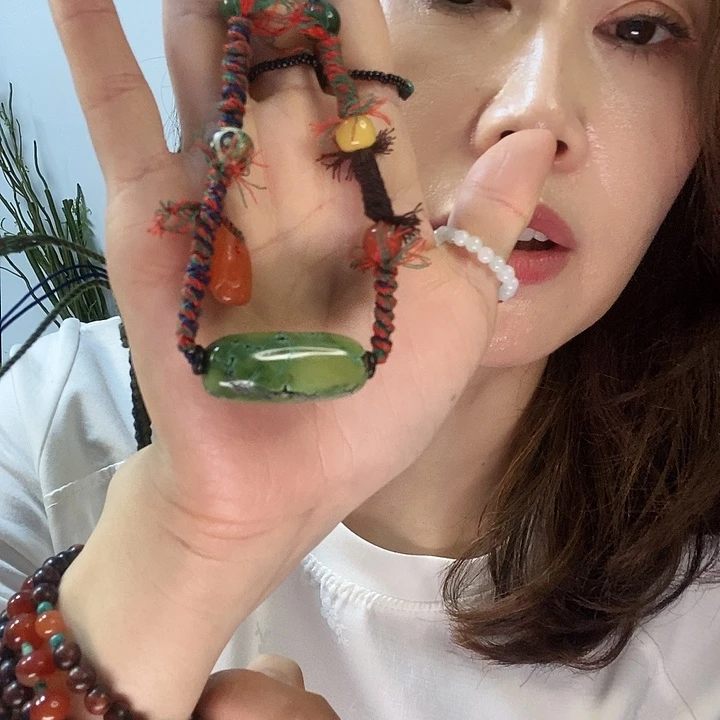 铁合金石英石手链项链手链