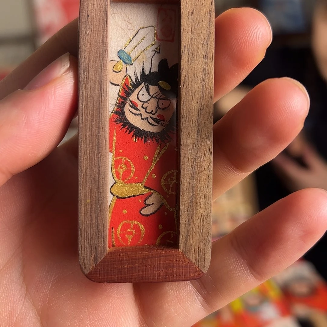 草***泡纯手绘钟馗文创画