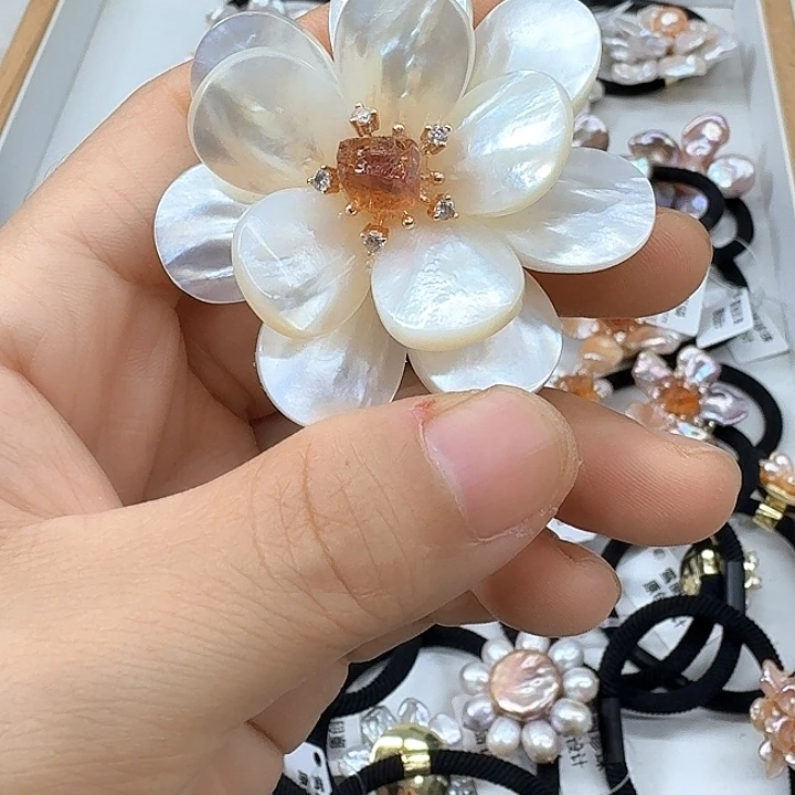 未镶嵌发饰淡水珍珠