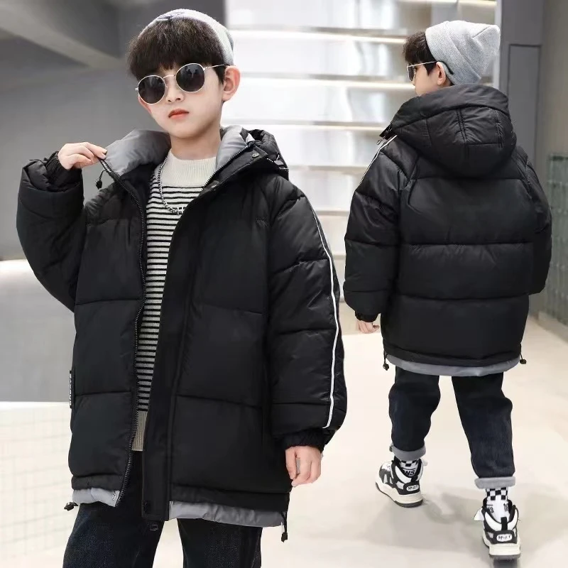 【米果妈】儿童2025冬季新款加绒加厚保暖棉服B2926