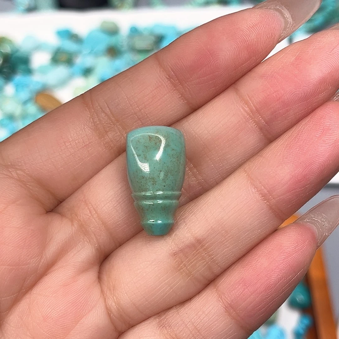 绿松石未镶嵌珠宝半成品