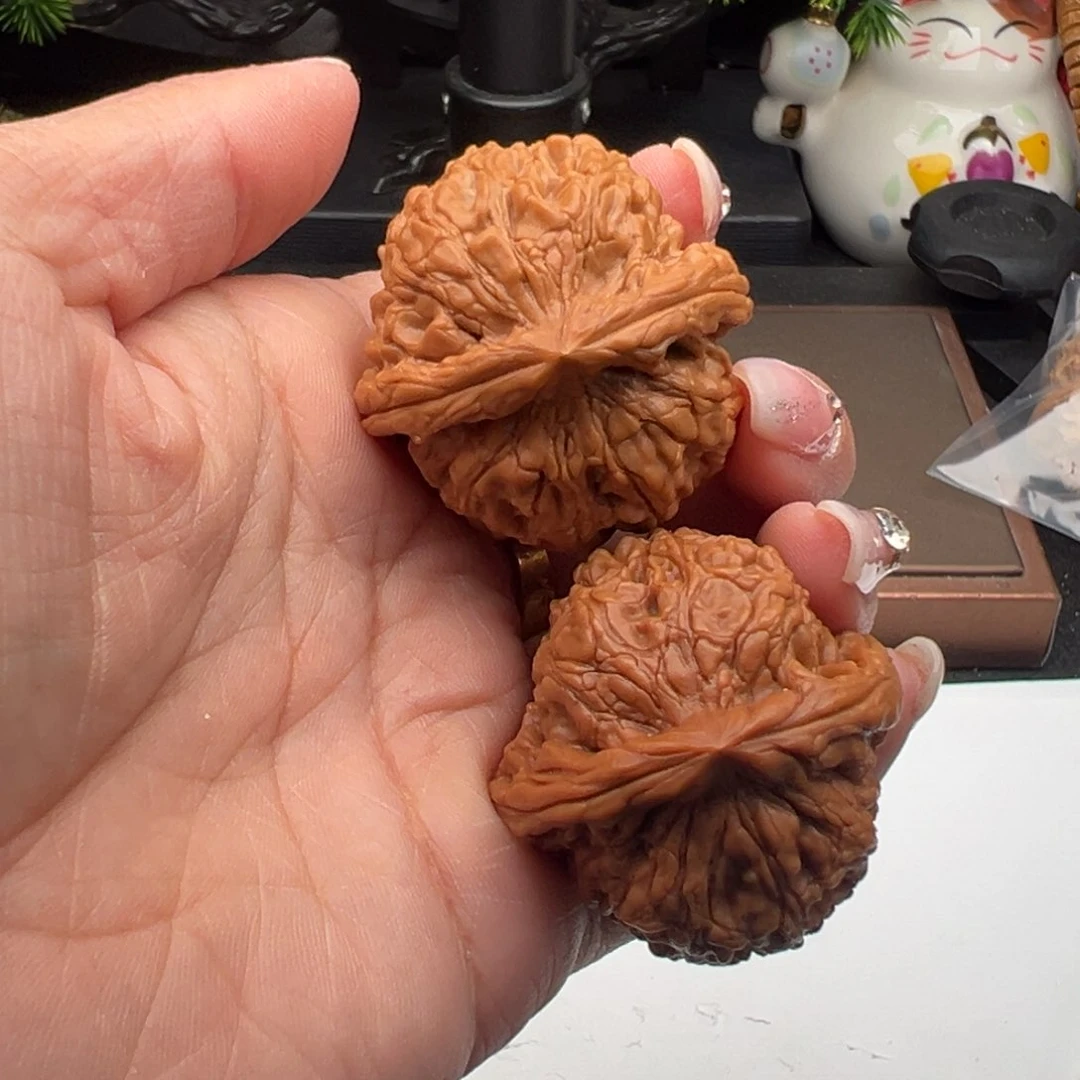 文玩核桃把件莲花39