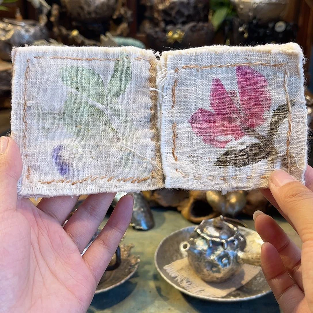 紫砂手工制作 茶垫