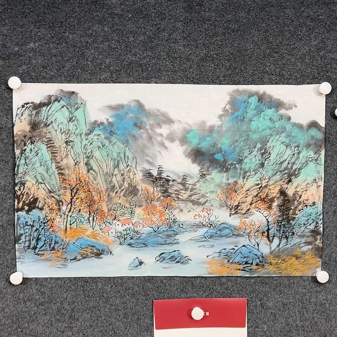 国画（g93998）秋韵 书画