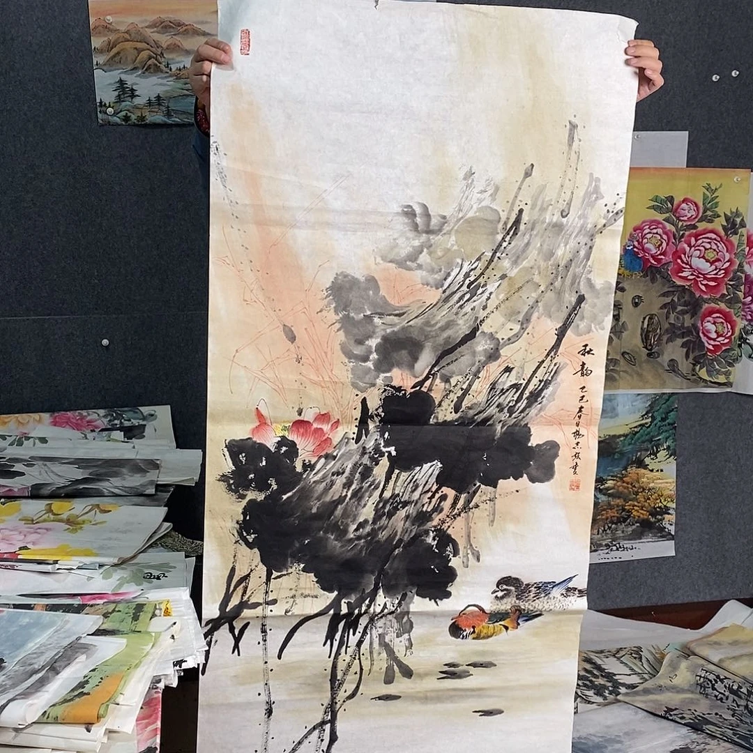 国画手写手绘国画作品178