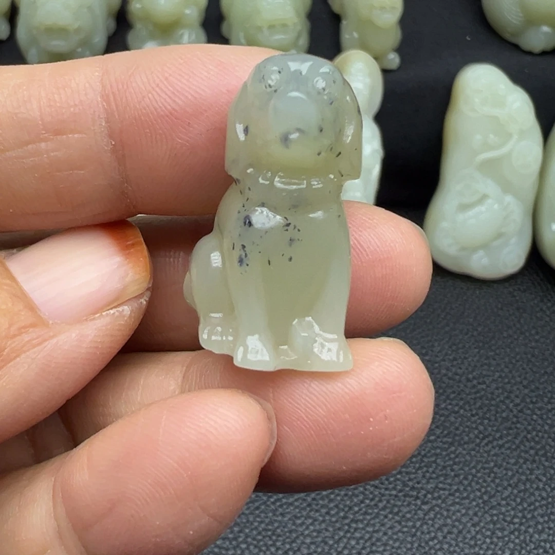 和田玉（糖玉）未镶嵌吊坠(不含链)