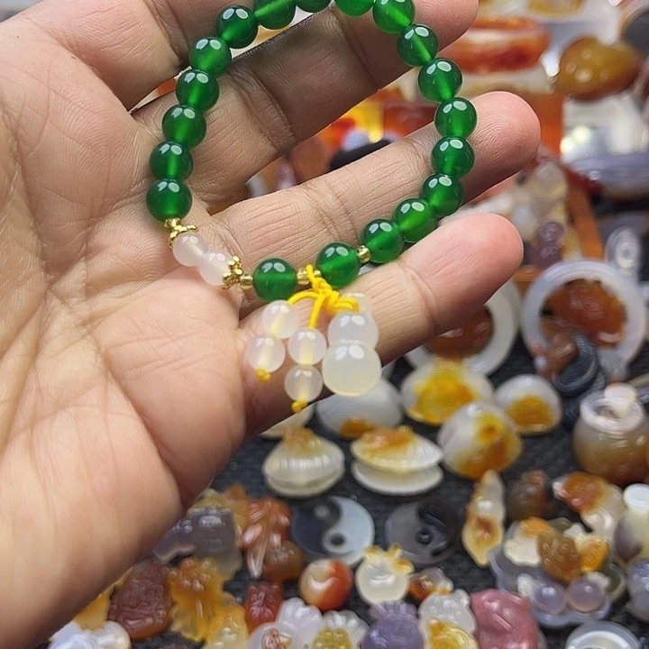 玛瑙/玉髓未镶嵌手链