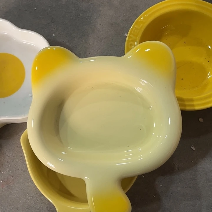 陶尾巴陶瓷手柄餐具dd