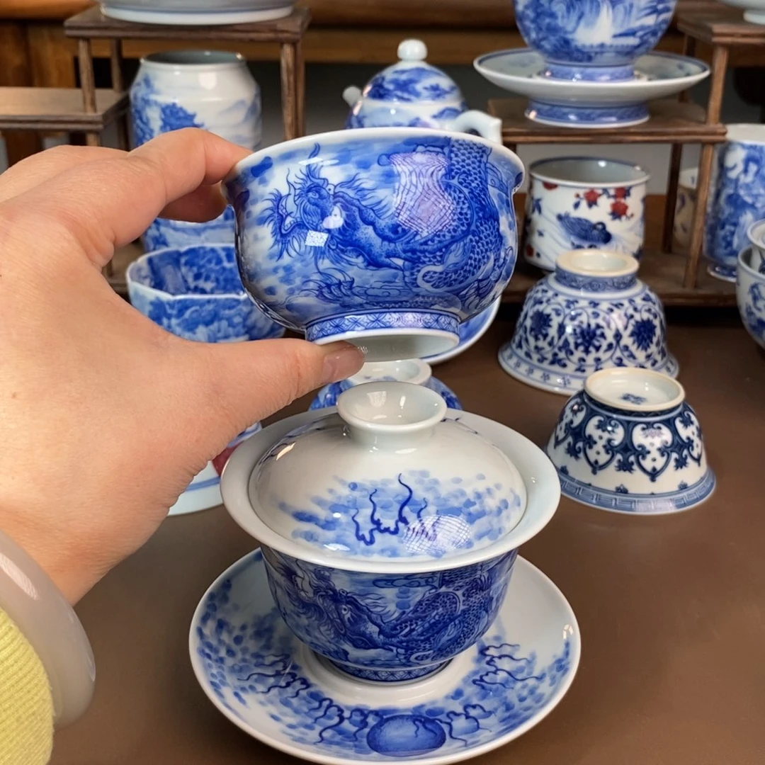 景德镇陶瓷手工手绘