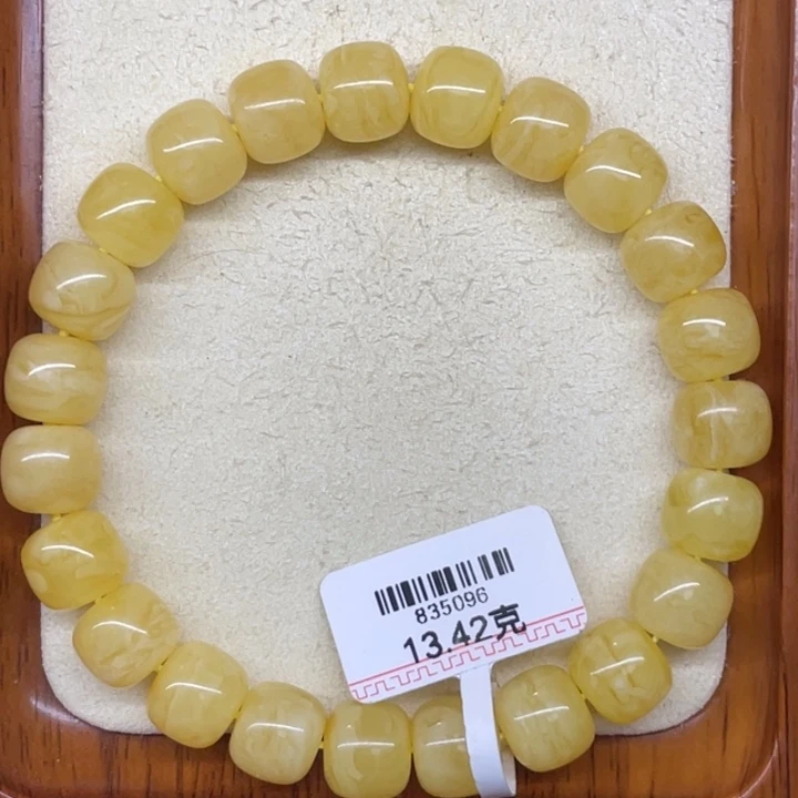 蜜蜡未镶嵌手链蜜蜡
