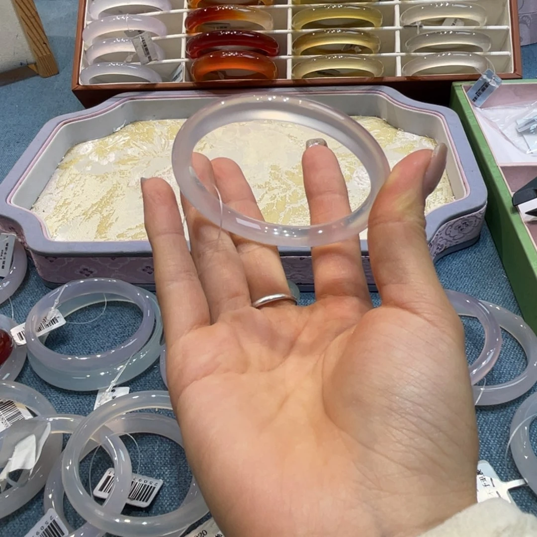 乄***①玛瑙/玉髓未镶嵌手镯